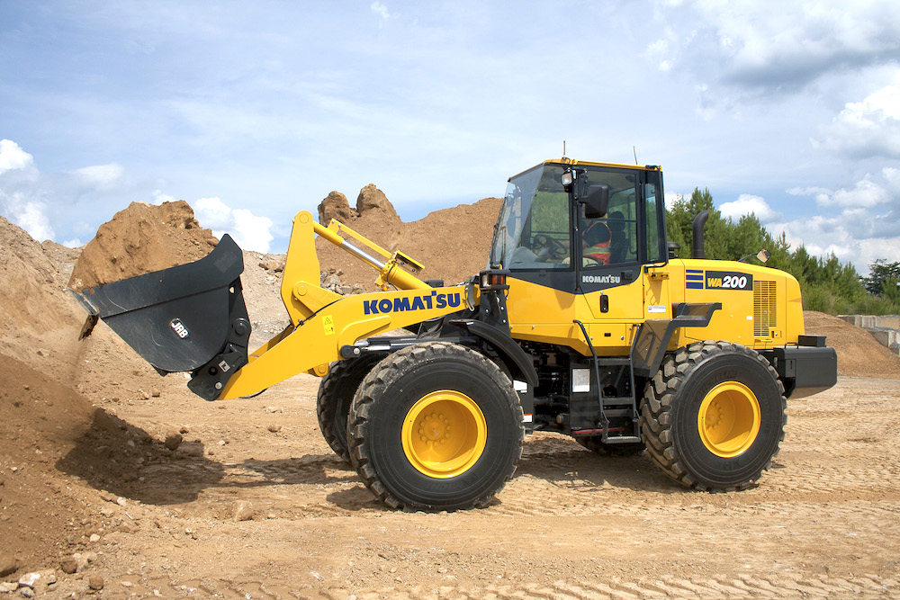 ����������� ��������� Komatsu W200
